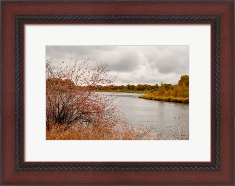 Framed Snake River Autumn II Print