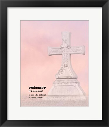 Framed Redeemer III Print