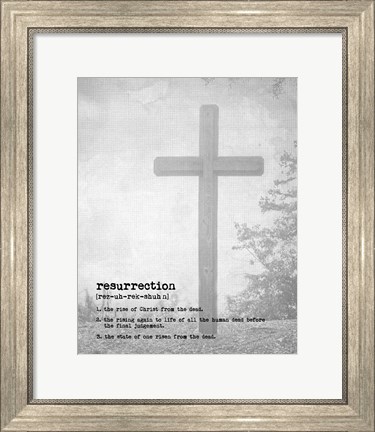 Framed Resurrection II Print