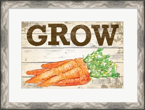 Framed Grow Print