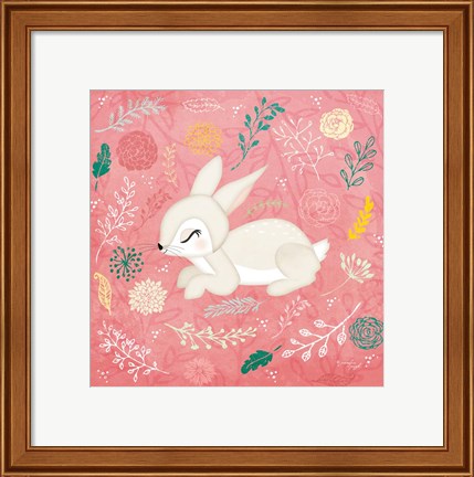 Framed Woodland Bunny Print