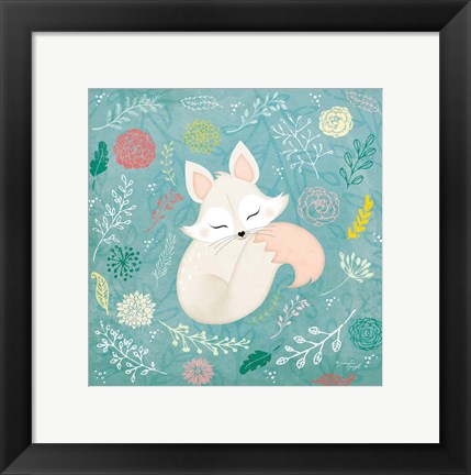 Framed Woodland Fox Print