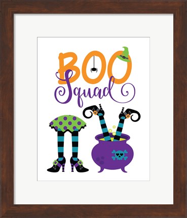 Framed Boo Squad Print