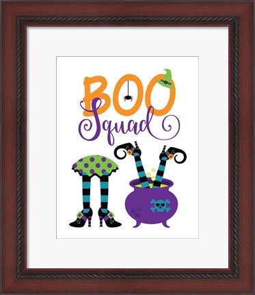 Framed Boo Squad Print