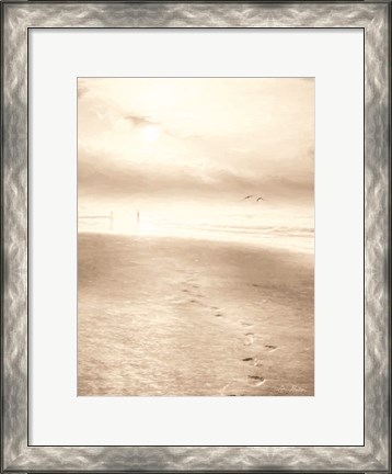 Framed Bleached Sunrise Print