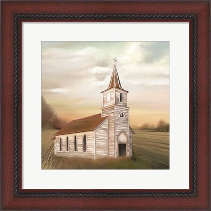 Framed God&#39;s House Print