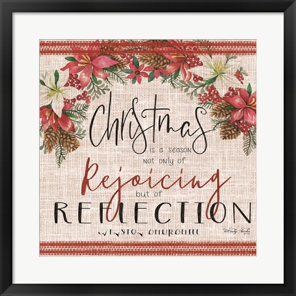 Framed Rejoicing and Reflection Print