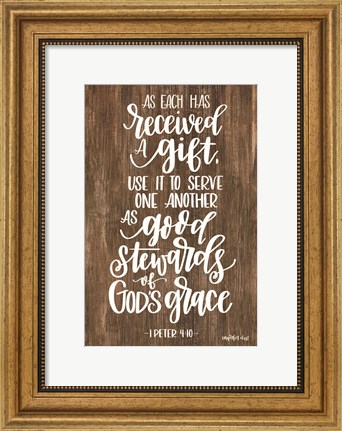 Framed Use Your Gift Print