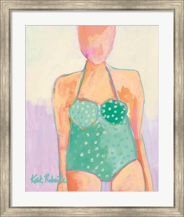 Framed Sunbather Series:  Summer Lovin&#39; Print