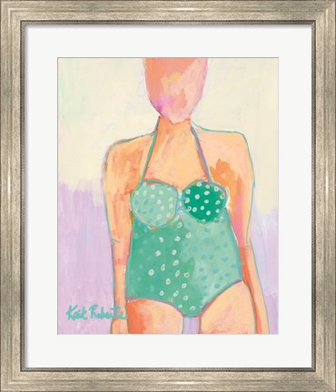 Framed Sunbather Series:  Summer Lovin&#39; Print