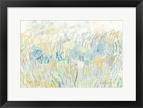 Framed Windswept Seagrass Print