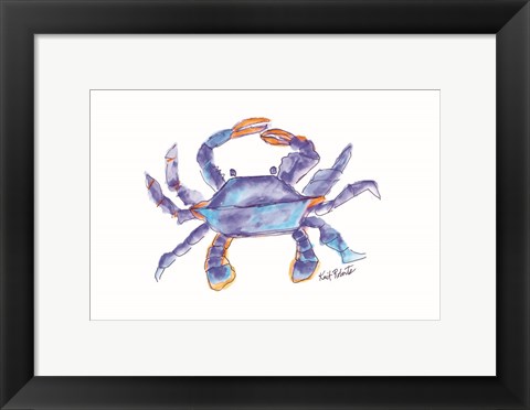Framed Crabwalk Print