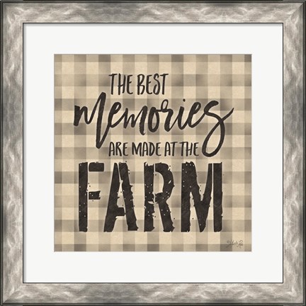 Framed Best Memories Print