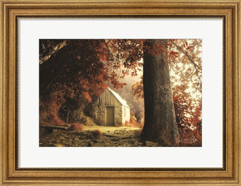 Framed House Print