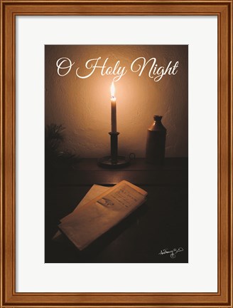 Framed O Holy Night Print