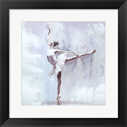 Framed Dusky Arabesque Print