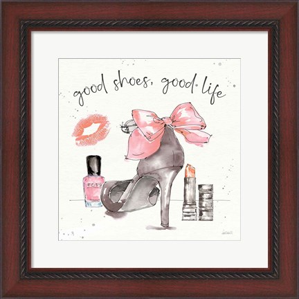 Framed Chic Accents III Print