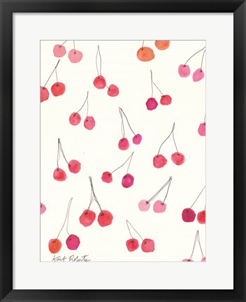 Framed Cherry Kisses Print