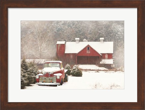 Framed Chevy Country Print