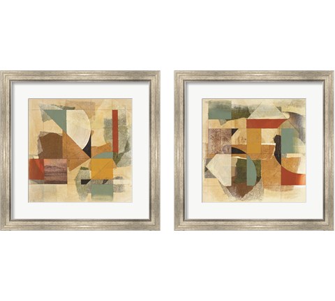 Montage 2 Piece Framed Art Print Set by Cory Bannister