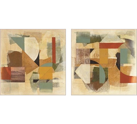 Montage 2 Piece Art Print Set by Cory Bannister