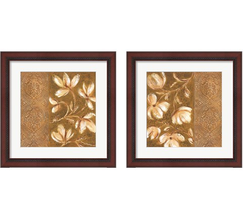 Bukara Paisley 2 Piece Framed Art Print Set by Michael Brey