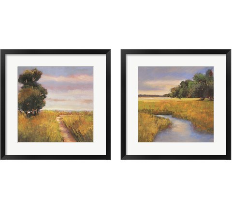 Low Country Landscape 2 Piece Framed Art Print Set by Adam Rogers