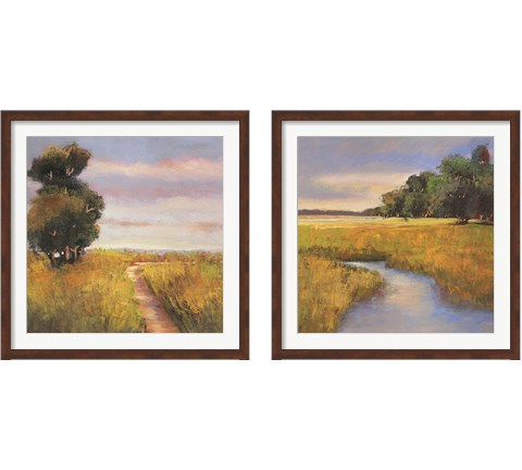 Low Country Landscape 2 Piece Framed Art Print Set by Adam Rogers