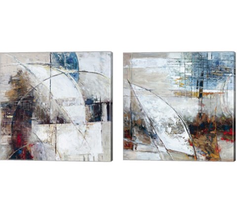 Parallel Dimensions 2 Piece Canvas Print Set by Jack Roth