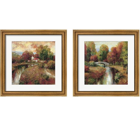 American Country 2 Piece Framed Art Print Set by Adam Rogers
