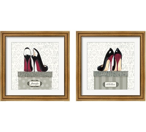 Tres Chic Square 2 Piece Framed Art Print Set by Marco Fabiano