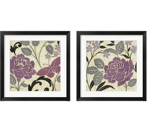 Perfect Petals 2 Piece Framed Art Print Set by Pela Studio