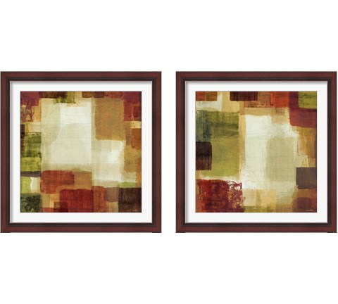 Earth and Fire 2 Piece Framed Art Print Set by Michael Mullan