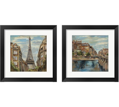 A Moment in Paris 2 Piece Framed Art Print Set by Silvia Vassileva