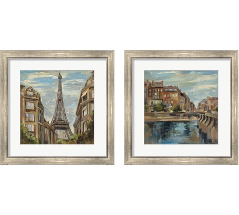 A Moment in Paris 2 Piece Framed Art Print Set by Silvia Vassileva