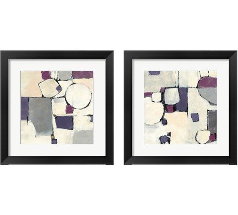 White Out 2 Piece Framed Art Print Set by Mike Schick