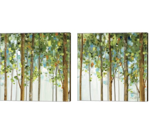 Forest Study 2 Piece Canvas Print Set by Lisa Audit