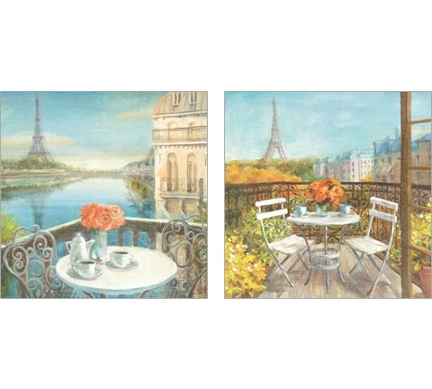 Paris Views 2 Piece Art Print Set by Danhui Nai
