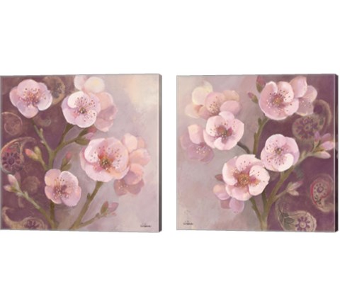 Gypsy Blossoms 2 Piece Canvas Print Set by Albena Hristova