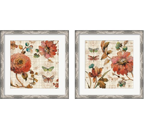 French Country 2 Piece Framed Art Print Set by Lisa Audit
