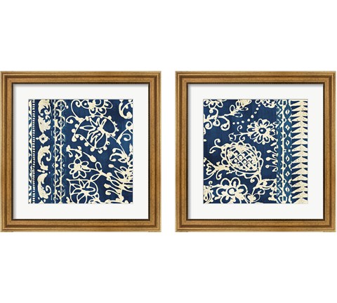 Bali Tapestry2 Piece Framed Art Print Set by Wild Apple Portfolio