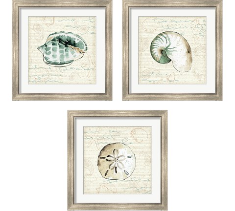 Ocean Prints 3 Piece Framed Art Print Set by Pela Studio