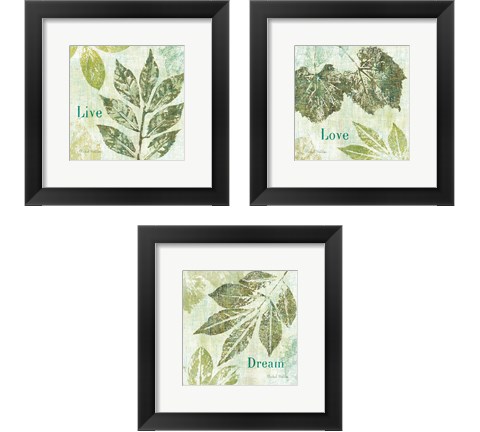 Natures Impressions 3 Piece Framed Art Print Set by Michael Mullan