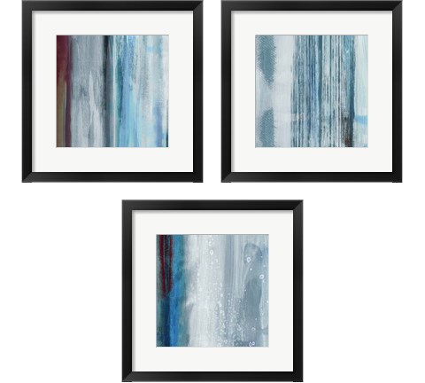 Unswerving  3 Piece Framed Art Print Set by Posters International Studio