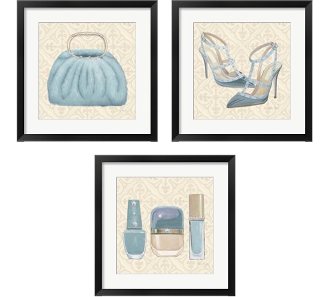 Must Have Fashion 3 Piece Framed Art Print Set by Emily Adams