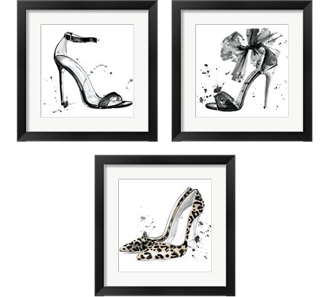 Glamourous  3 Piece Framed Art Print Set by Jennifer Parker