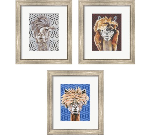 Animal Patterns 3 Piece Framed Art Print Set by Jennifer Rutledge