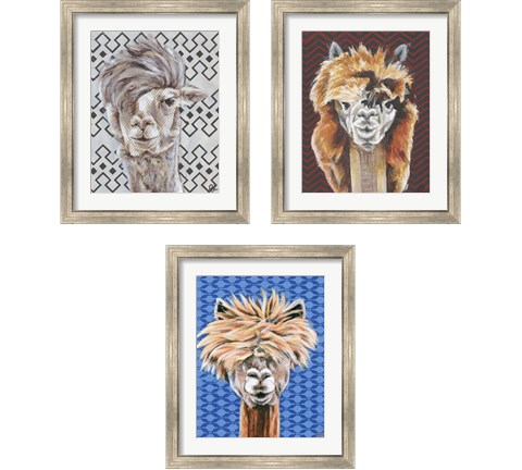 Animal Patterns 3 Piece Framed Art Print Set by Jennifer Rutledge