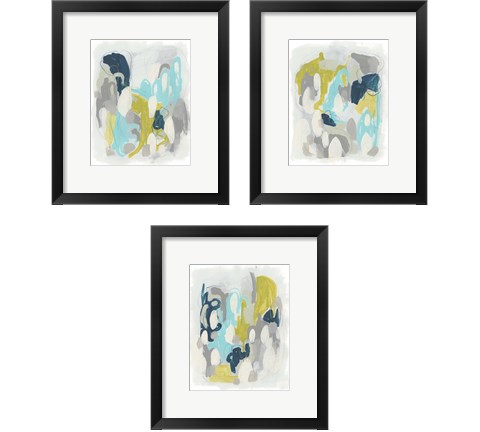 Arc Lights 3 Piece Framed Art Print Set by June Erica Vess