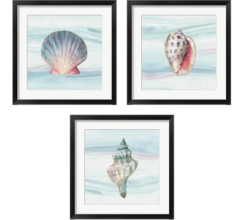 Ocean Dream no Filigree 3 Piece Framed Art Print Set by Lisa Audit